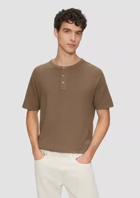 Футболка из джерси с вырезом Хенли s.Oliver