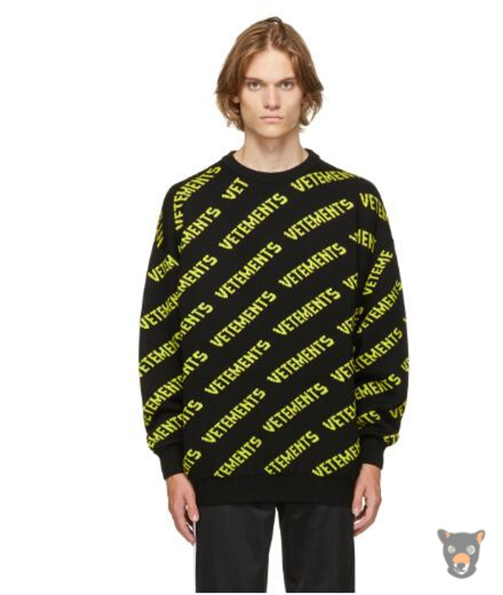 Джемпер Vetements "All-Over Logo"