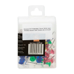 Силовые кнопки Sponsor, 7 мм, разноцветные полупрозрачные, 50 шт