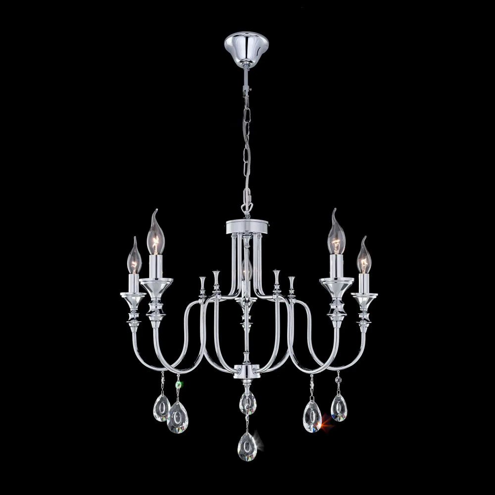 Citilux Рига CL437151 Люстра подвесная Хром