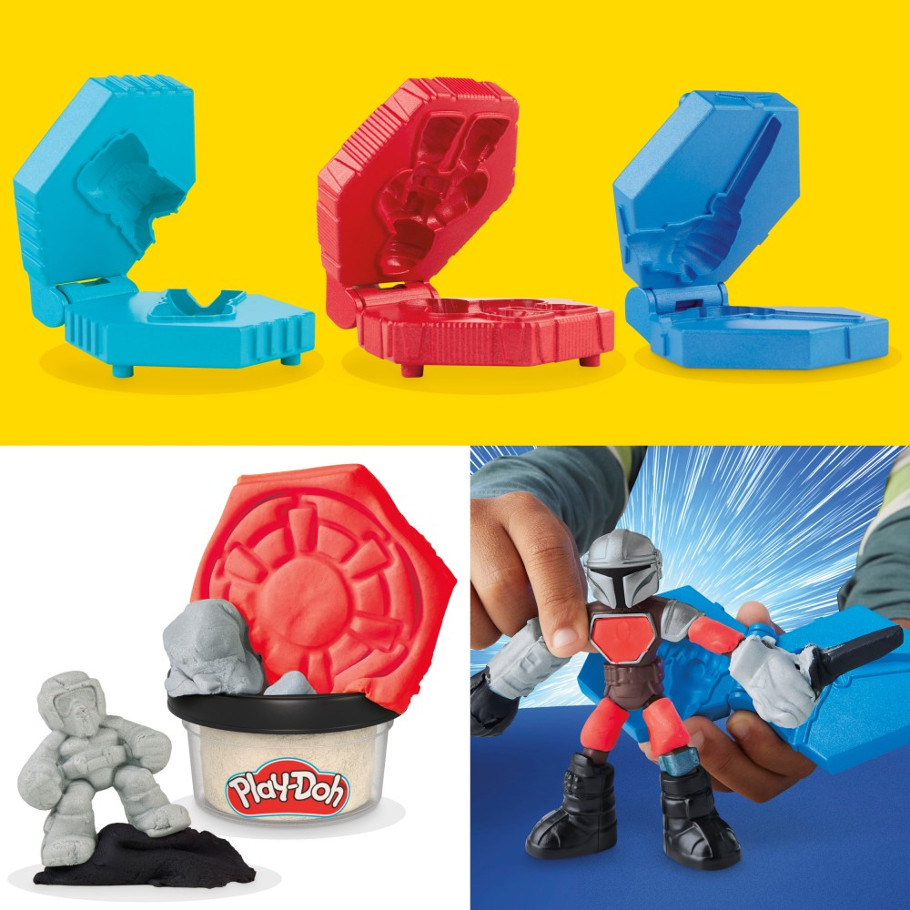 Play-Doh - Ciastolina STAR WARS Мандалорец + аксессуары G1582