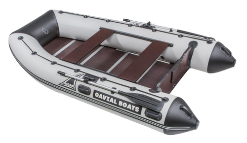Лодка Гавиал (GAVIAL) 340 СК Elegant Ч/Б (Лодка ПВХ под мотор)