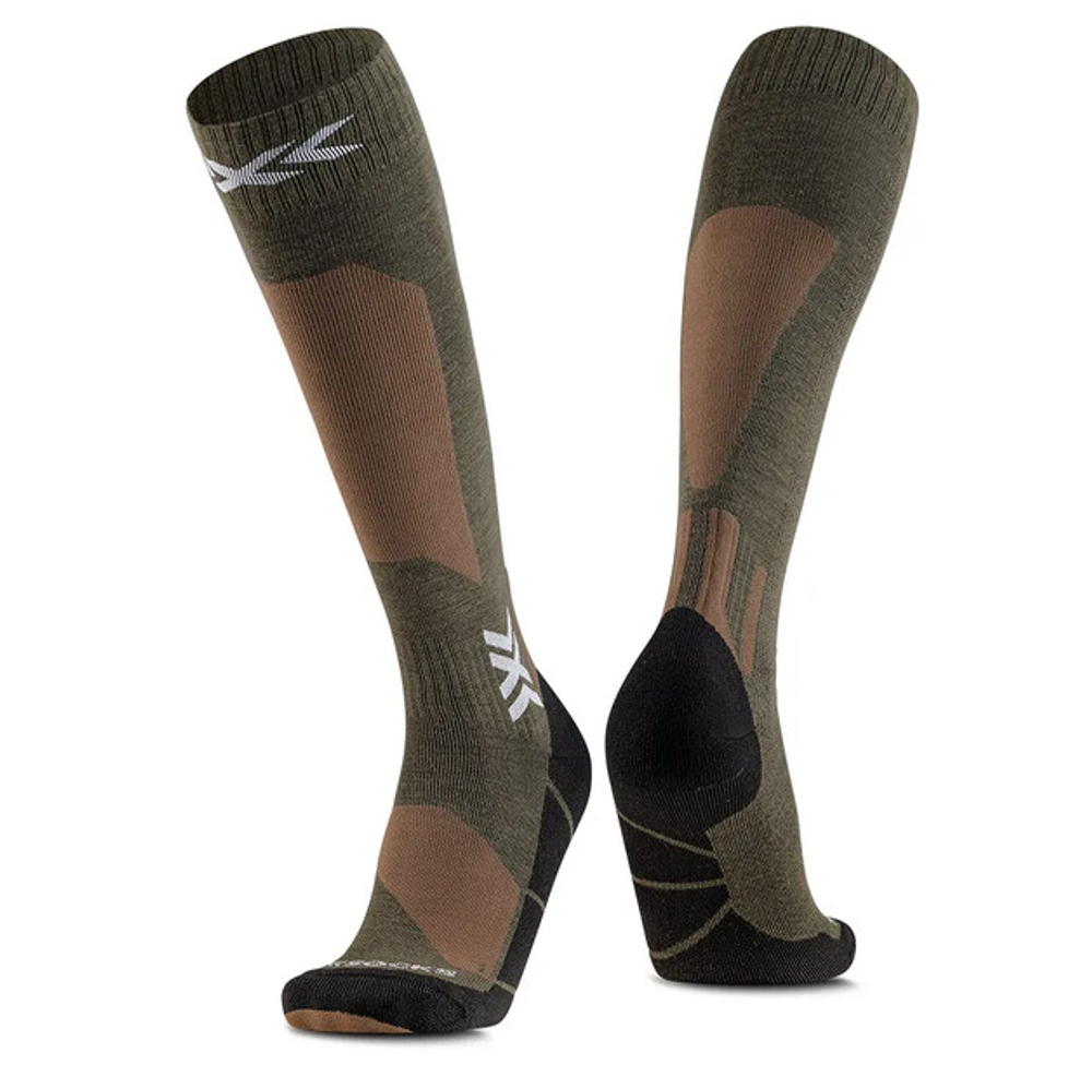X-SOCKS Носки XS-WYDMW24U-M101 SKI DISCOVER MERINO OTC (SAND/DARK SAND)