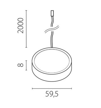 Комплект со светильником (036230-4+412036+036004) 10W 3000K 036230-4 белый Mobiled Lightstar