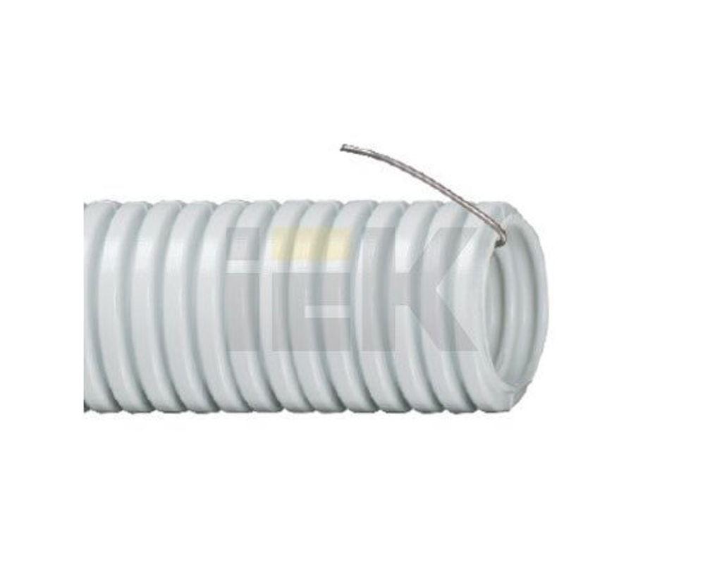 Труба  гофрированная ПВХ d 20 с зондом  100 м  CTG20-20-K41-100I IEK