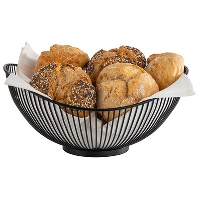 Корзина для фруктов «Сварт»;металл;,H=13,5,L=29,5,B=25,5см;черный (Цвет: черный)