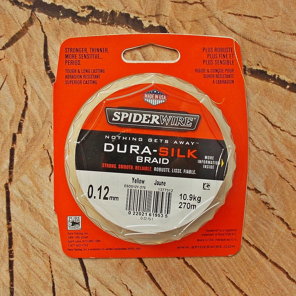 Шнур Spiderwire Dura-Silk 270 м