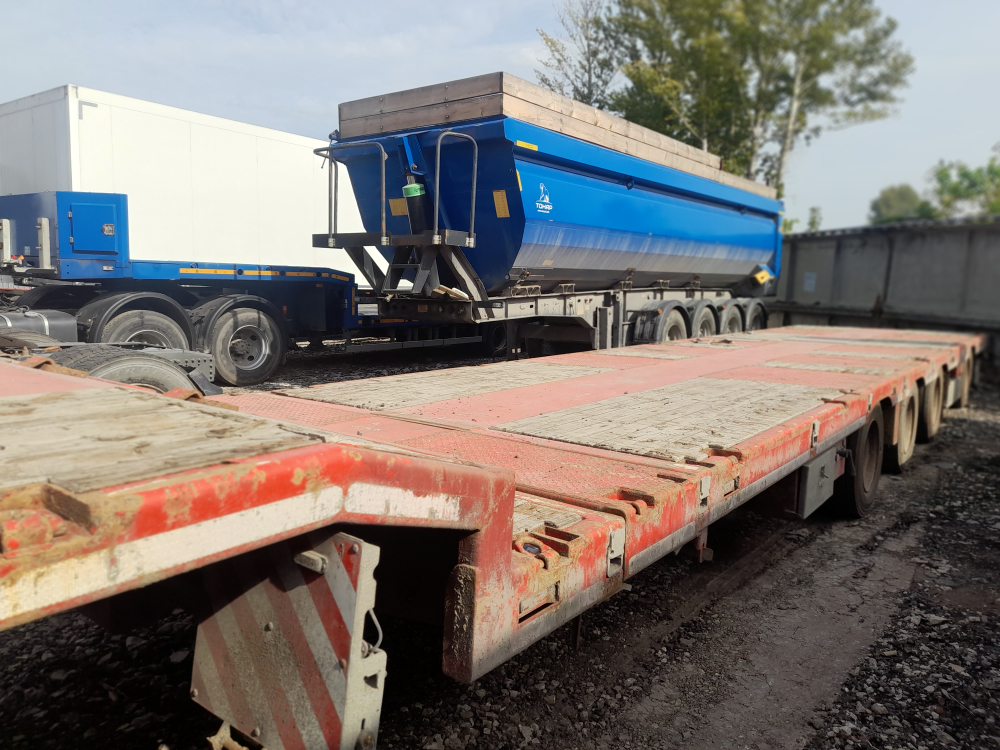 MANAC 4 Полуприцеп тяжеловоз 4 оси 4S0U1N (Раздвижной)