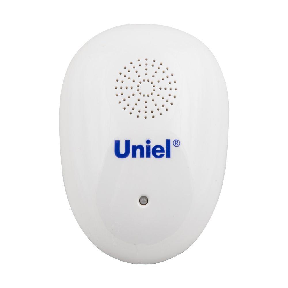 UDR-E14 WHITE Ультразвуковой отпугиватель насекомых и грызунов. 220В. Площадь до 120м2. Белый. TM Uniel