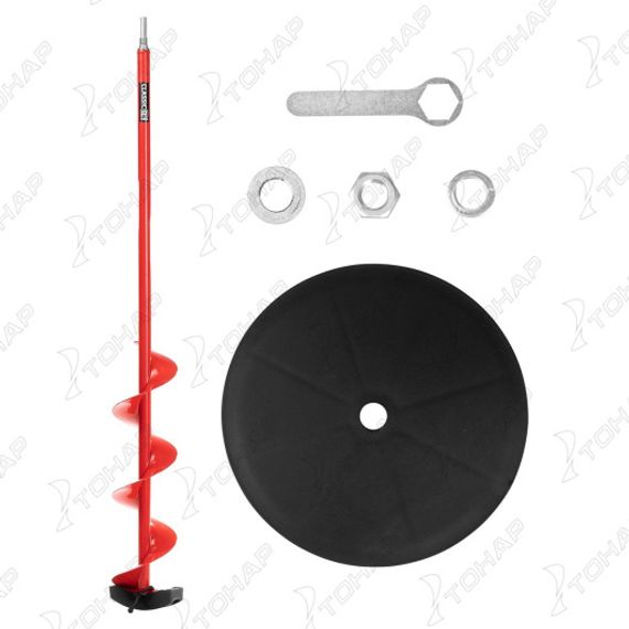 Шнек под шуруповерт CLASSIC 130R с адаптером, правое вращение (SCD-130R) ТОНАР