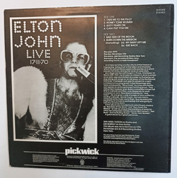 Elton John Elton John Live 17.11.70 (UK)