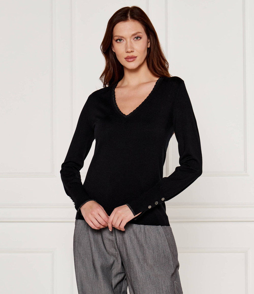 Свитер Liu Jo - черный(WF4007 MS49I)