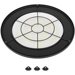 Решетка защитная металлическая ЭРА SPP-AC8-402-150 для светильников SPP-402 мощностью 150Вт | Светильники для высоких пролетов (хайбеи)