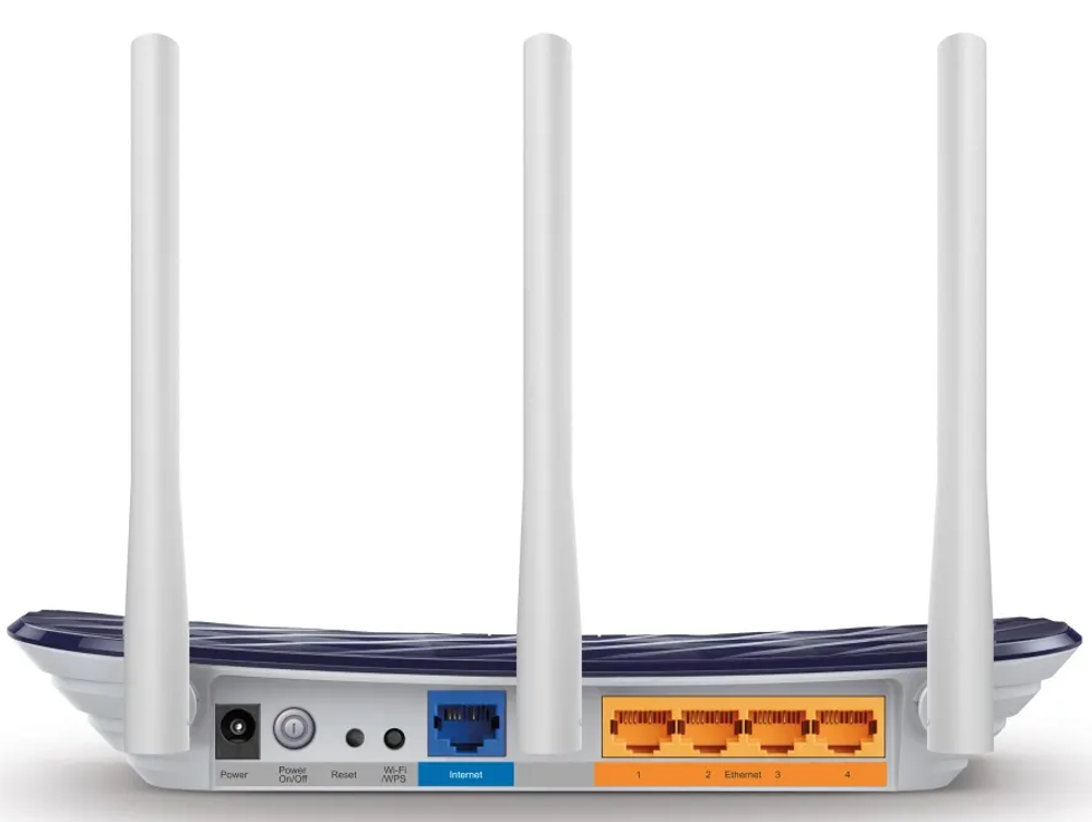 Роутер беспроводной TP-Link Archer C20(RU) AC750 10/100BASE-TX синий