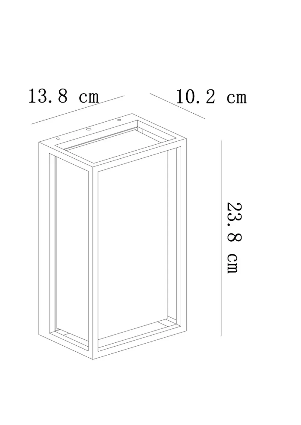 Уличный настенный светильник Arte Lamp MARFIK