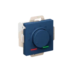 Термостат теплого пола электронный AtlasDesign 10А с датчиком механизм аквамарин SE ATN001135