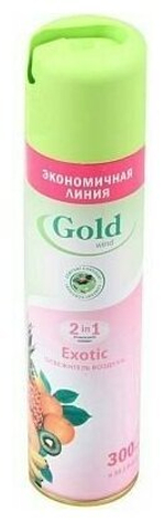 ОСВЕЖИТЕЛЬ ВОЗДУХА GOLD WIND EXOTIC 300МЛ