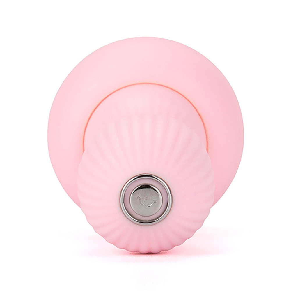 Розовый клиторальный мини-вибратор 12см в форме гриба Otouch Clitoral Vibrator Mushroom Pink