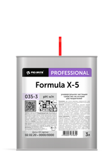 FORMULA X-5