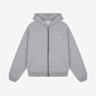 Худи UNIFORM HEAVY ZIP UNF, серый меланж