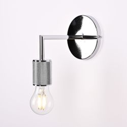 Бра Rh Utilitaire Single Sconce Silver By Imperiumloft