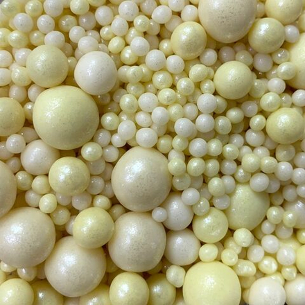 Посыпка кондитерская ассорти (жёлто-белый) 50мл