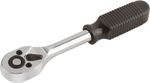 Вороток (трещотка), механизм легированная сталь 40Cr, пластиковая ручка, 1/4, 24 зубца 62321