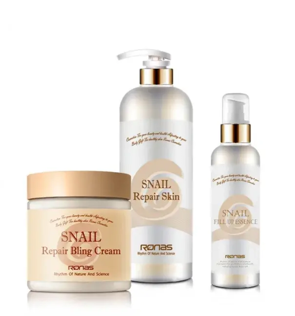 Ronas Сыворотка на основе муцина улитки - Ronas Snail Fill up Essence, 200 мл