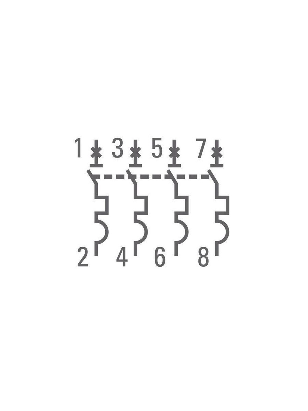 Выключатель автоматический модульный 4п C 20А 4.5кА ВА 47-63 PROxima EKF mcb4763-4-20C-pro