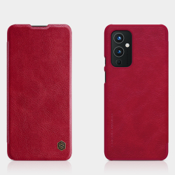 Кожаный чехол-книжка Nillkin Leather Qin для OnePlus 9R