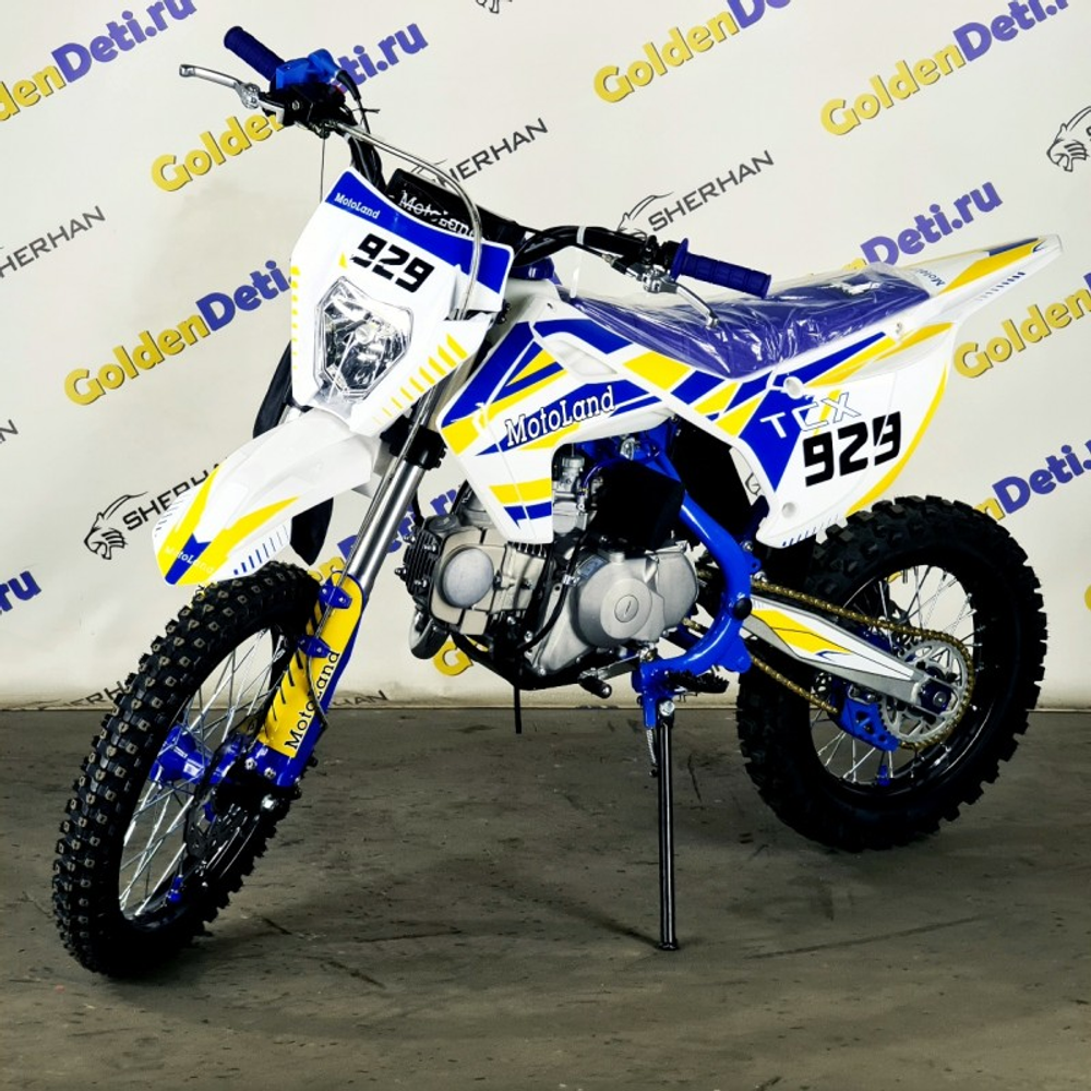 Питбайк Motoland TCX125 E (2020) Синий