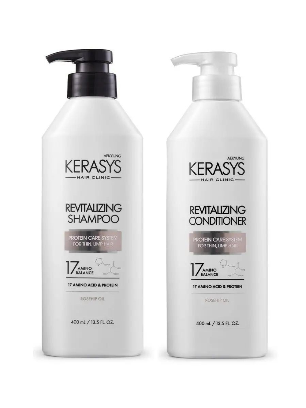 [KeraSys] Hair clinic revitalizing - Шампунь для волос оздоравливающий, 600 мл