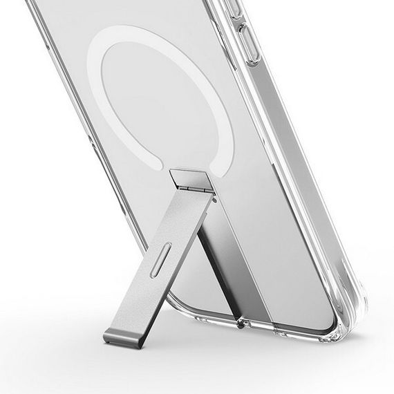 Чехол Uniq Eleva MagSafe для iPhone 16 Pro Clear с подставкой (IP6.3P(2024)-ELEVAMCLR)