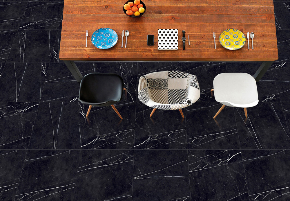 Staro Oasis Conical Black High Gloss 60x60