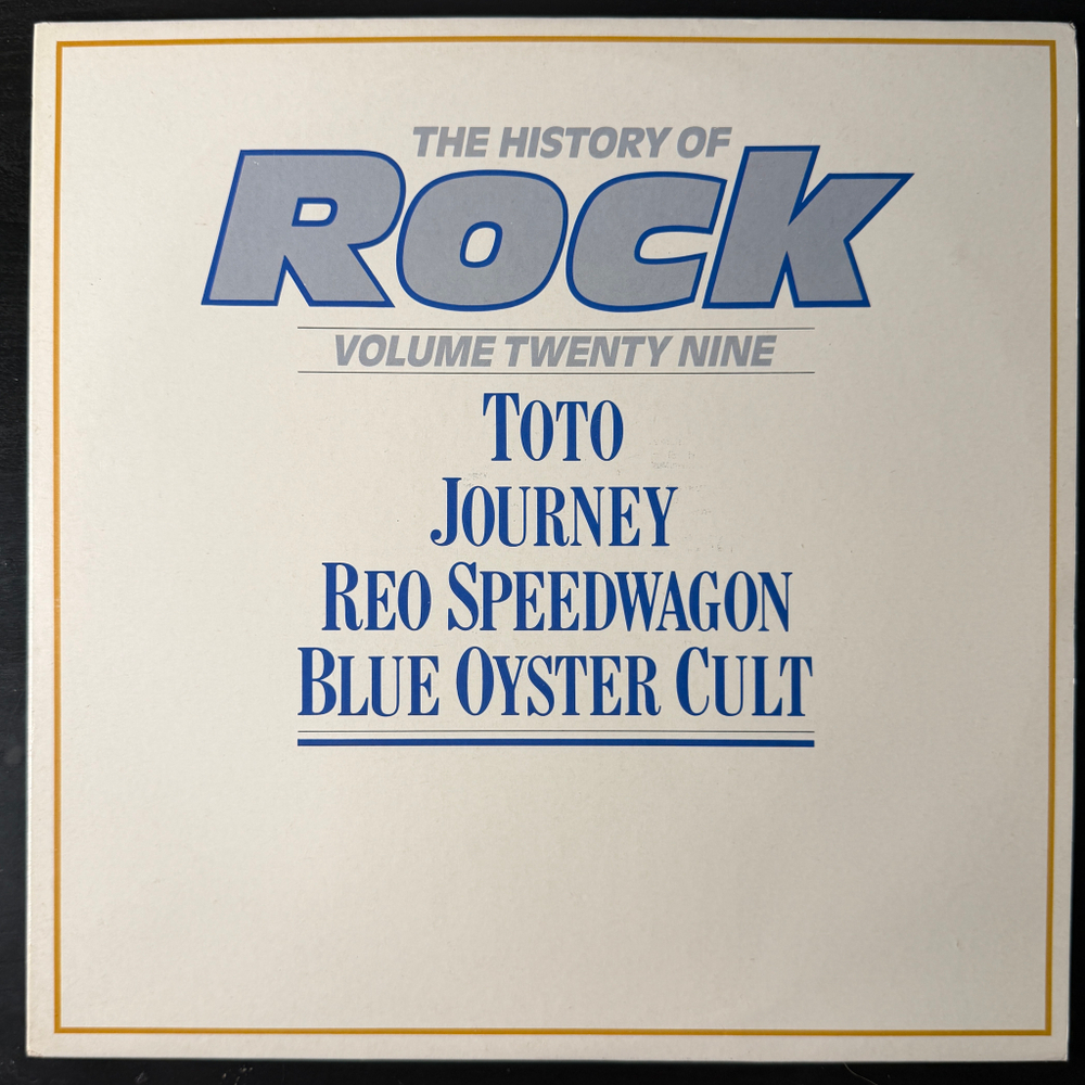 Сборник History Of Rock 29 2LP (Англия 1985г.)