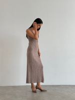 Платье SORAYA, бежевый меланж