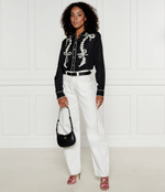 Кожаная сумка через плечо HALF MOON BABY Pinko - черный(103538 A0F1)