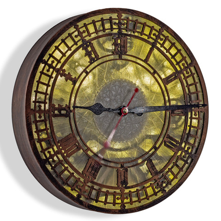 Настенные часы с подсветкой Автоматон Биг Бен "Игра Теней"