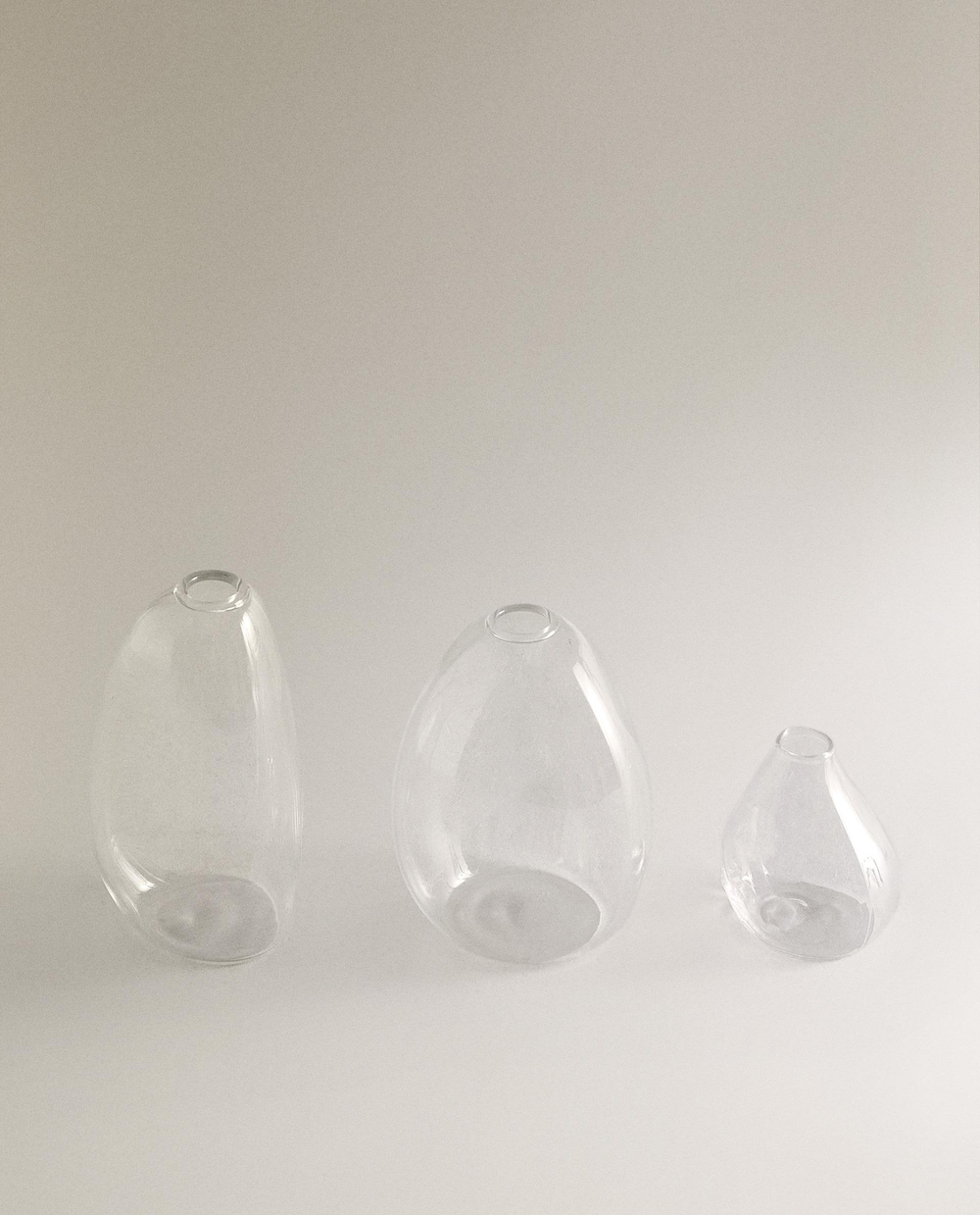 Zara Home Ваза из стекла, цвет прозрачный, 6.2 см