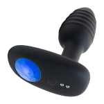 Интерактивная анальная вибропробка 3,3см Kiiroo OhMiBod Lumen Silicone Rechargeable App Enabled Butt Plug