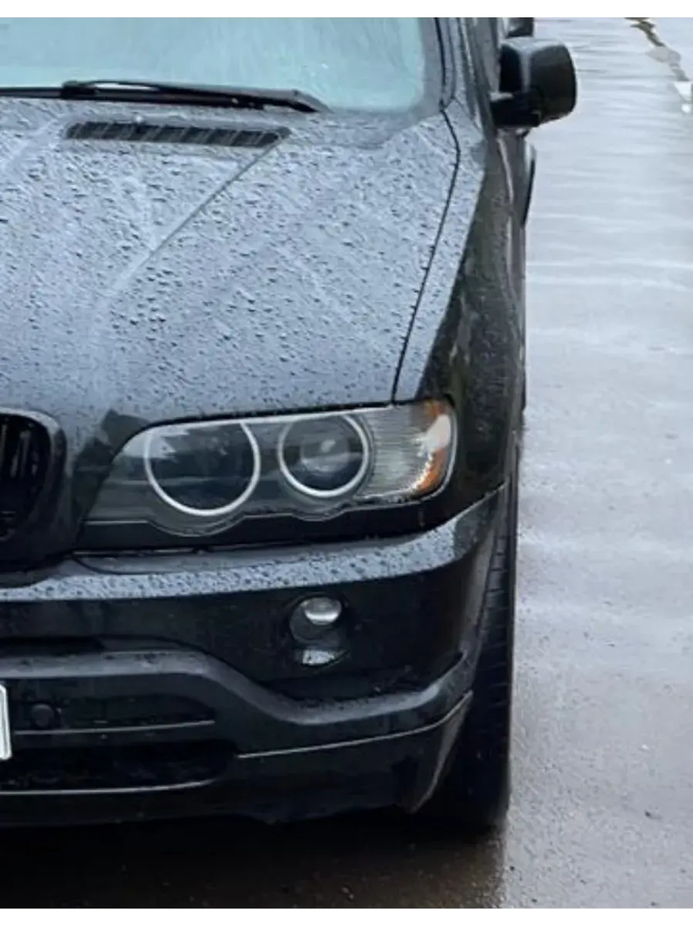 Ангельские глазки BMW X 5 E 53 ( Белые) Дорест