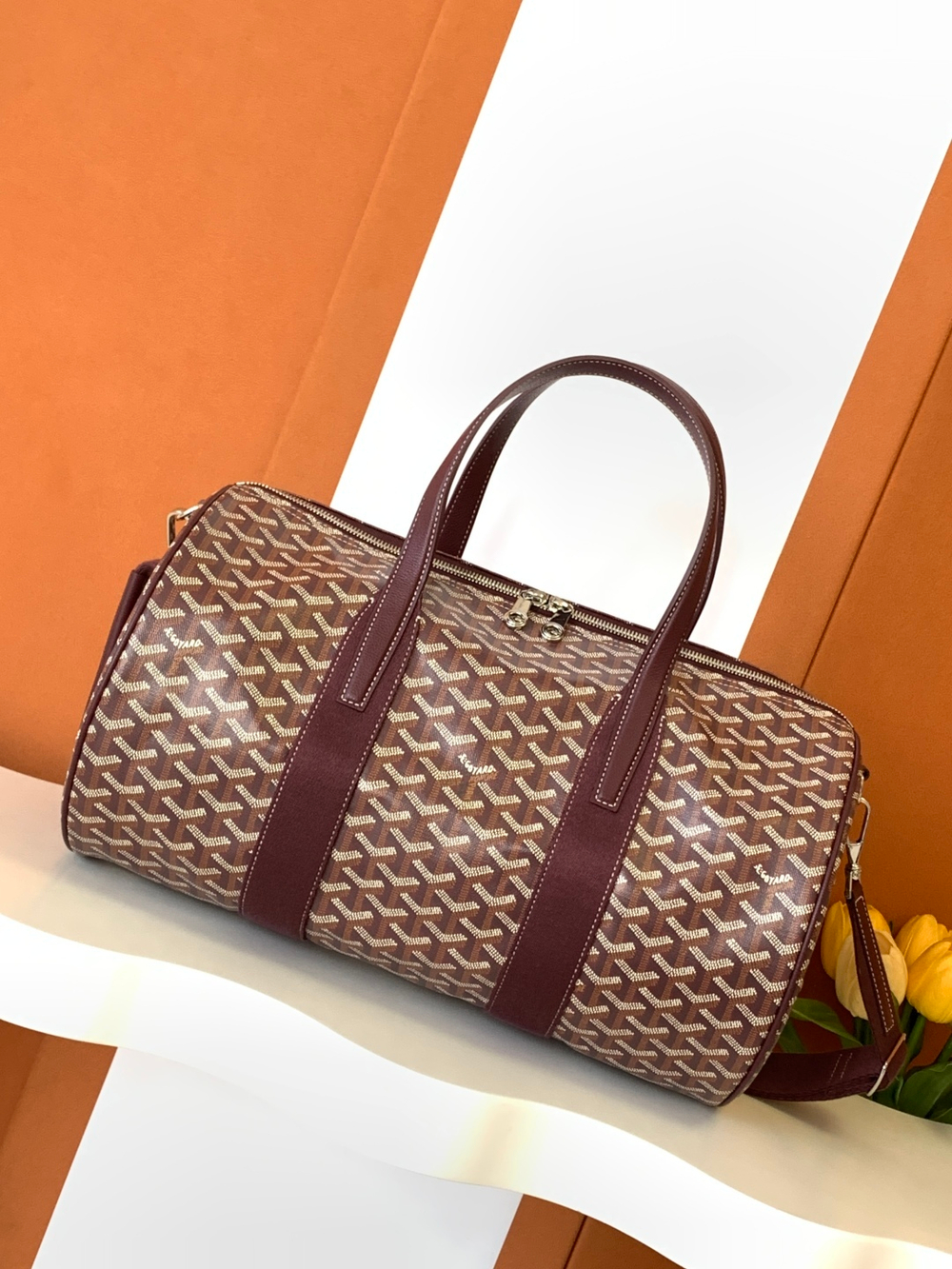 Goyard Barrel 40 Sports Bag