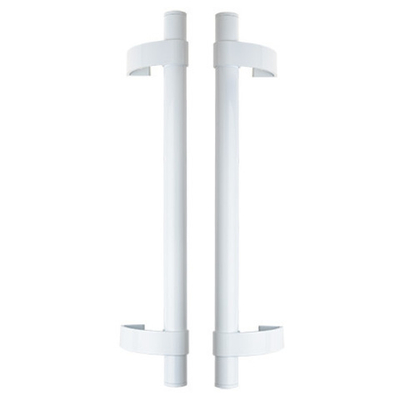 Ручка скоба офисная Апекс HC-1001-32/250/400-W белая