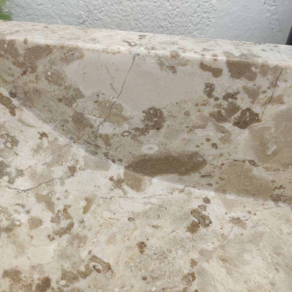 Раковина из мрамора Prau Crem SM-61580 (51*35*14)