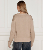 Свитер EMBRO BADGE CALVIN KLEIN JEANS - бежевый(J20J224632)