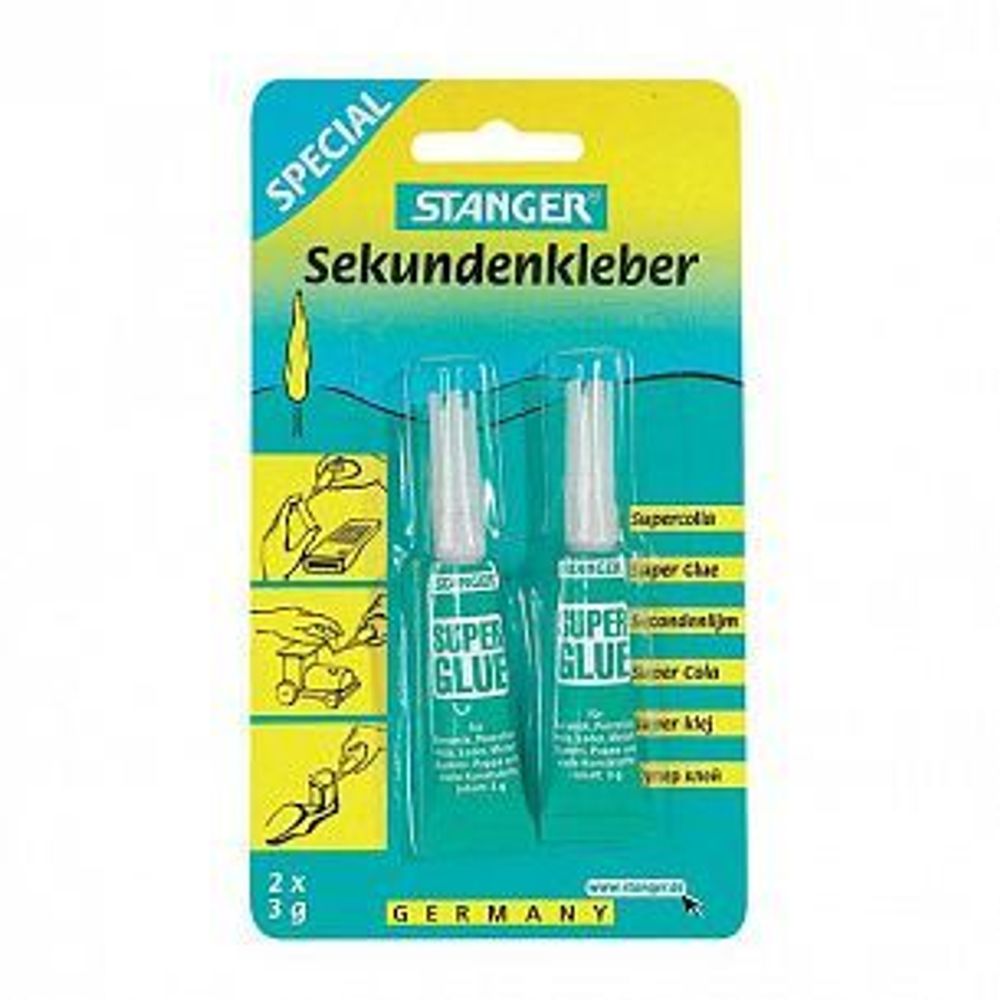 Клей моментальный STANGER 2х3,00 г