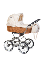 Детская коляска Reindeer Prestige Wiklina Eco-line 2 в 1, с конвертом (белый)