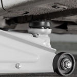 Резиновая опора для подкатного домкрата универсальная, D 72 мм, D 50, H 35 мм Matrix