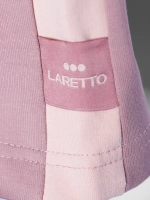 Летний костюм детский розовый, футболка и кюлоты