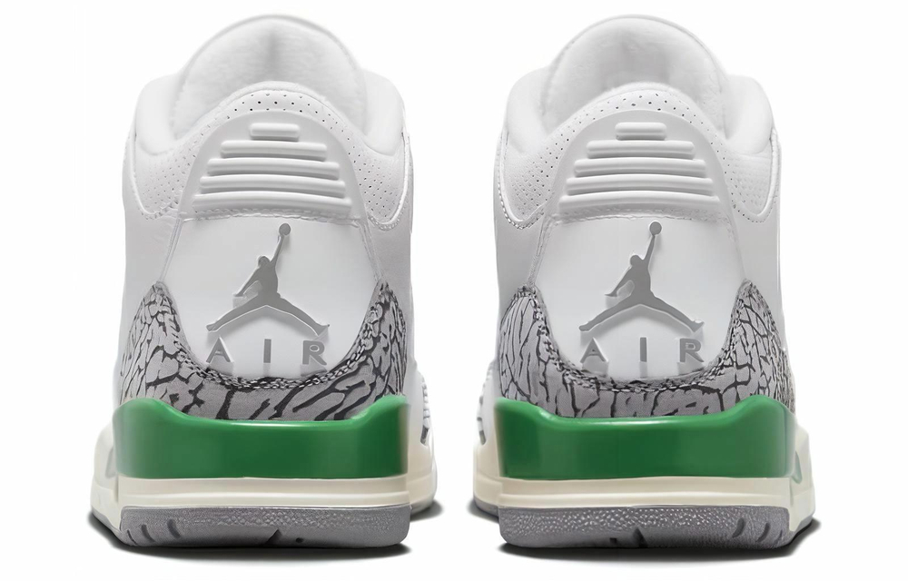 Кроссовки Jordan Air Jordan 3 Retro "Lucky Green" (Женская размерная сетка)